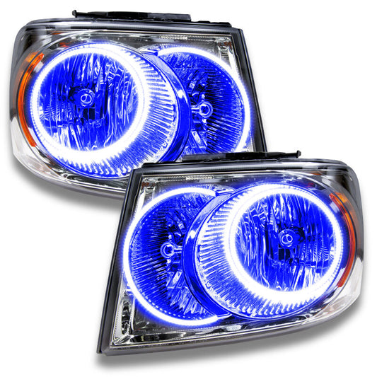 Oracle 07-09 Dodge Durango SMD HL - Chrome - ColorSHIFT w/ 2.0 Controller