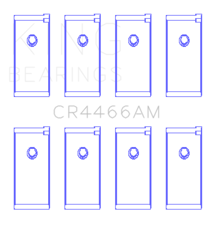 King Engine Bearings Mitsubishi 4G52 Connecting Rod Bearing Set