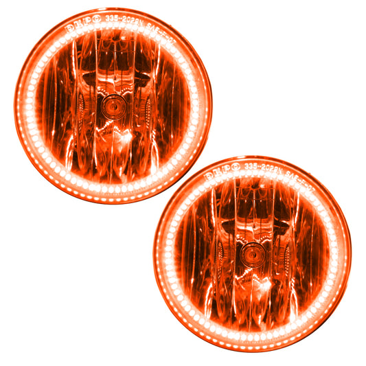 Oracle 01-04 Nissan Frontier LED Fog Light Halo Kit - Amber