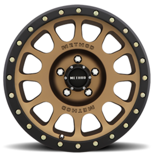 Method MR305 17x8.5 25mm Offset 5x150 116.5mm Centerbore Method Bronze - Matte Black
