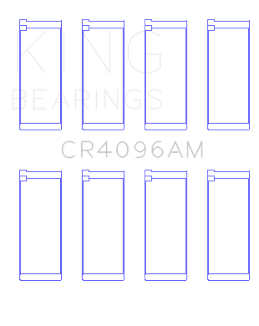 King Engine Bearings Mazda FE/G6/F8 Rod Bearing Set