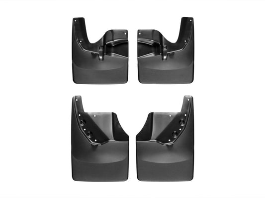 WeatherTech 07-14 Toyota Tundra No Drill Mudflaps - Black
