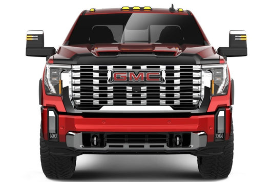 Husky Liners 2024 GMC Sierra 2500/3500HD Aeroskin Hood Protector - Smoke