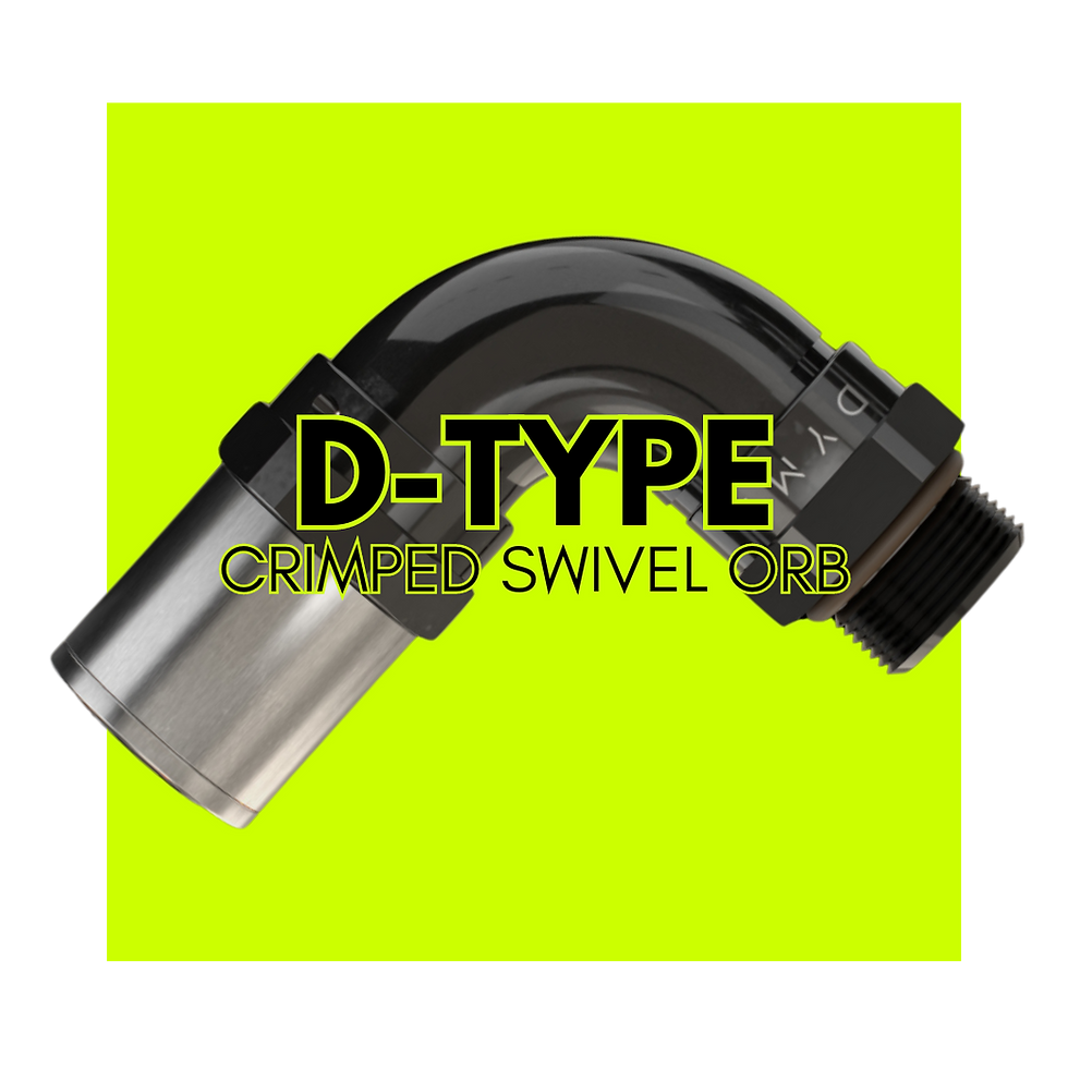 DYME FATBOY B-Type Hose End