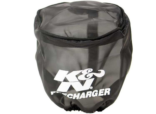 K&N PreCharger Air Filter Wrap Black Universal 4in. Height 4in. Inside Diameter