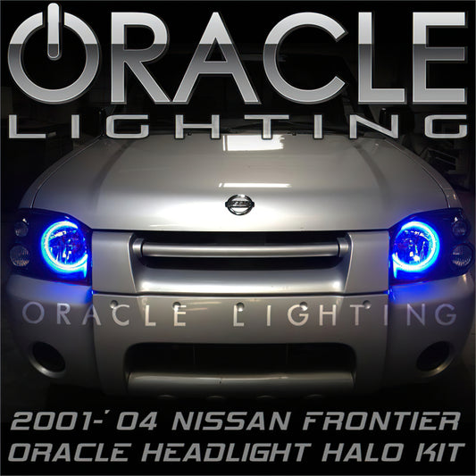 Oracle 01-04 Nissan Frontier LED Headlight Halo Kit - Red