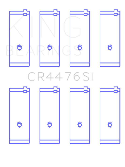 King Engine Bearings Ford Taunus 2000/2300 (Size +0.50mm) Connecting Rod Bearing Set