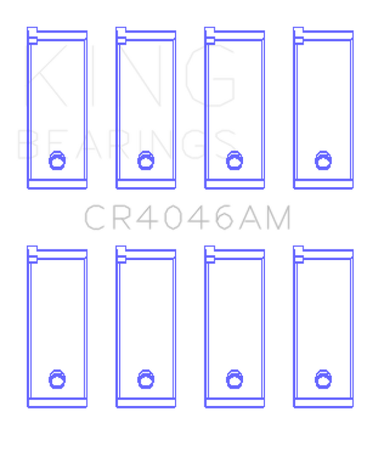 King Engine Bearings Acura D16A1 Rod Bearing Set - Size STD