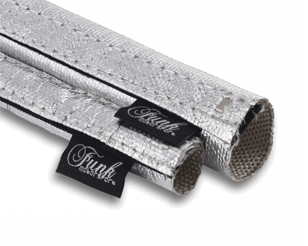 Silver Velcro Heat Sleeving (ROLL)