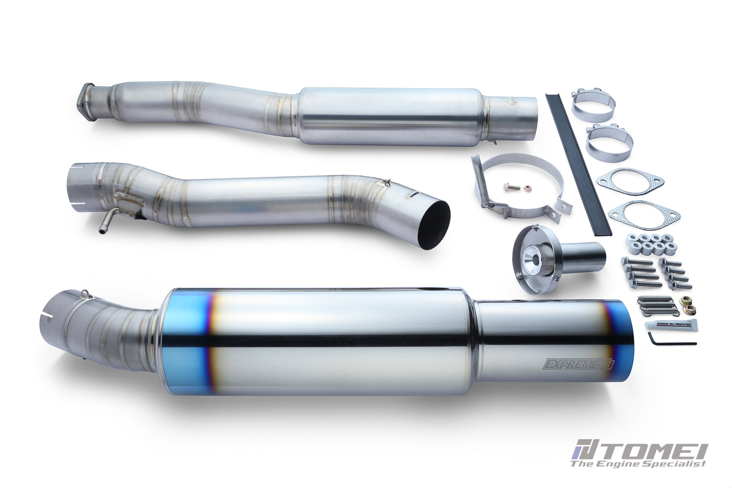 TOMEI FULL TITANIUM MUFFLER EXPREME Ti Q50 TYPE-R (SINGLE)