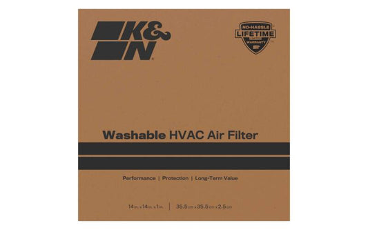 K&N HVAC Filter 14 X 14 X 1 MERV 8