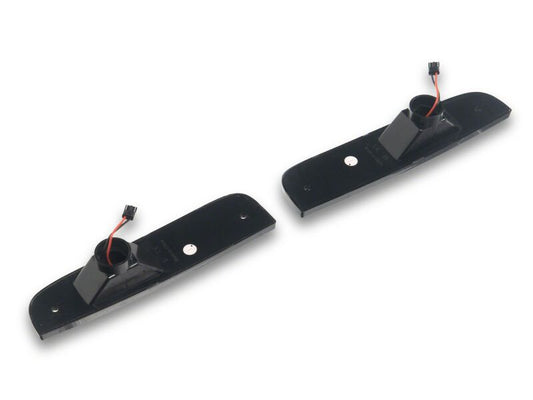 Raxiom 97-01 Jeep Cherokee XJ LED Side Marker Lights- Smoked Lens- Amber LED