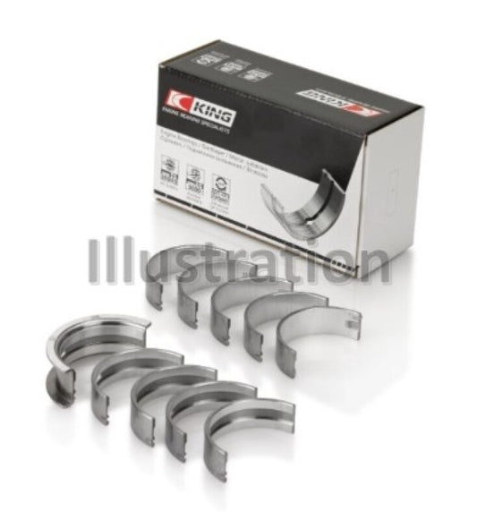 King Engine Bearings Nissan KA-24E Main Bearing Set - Size STD