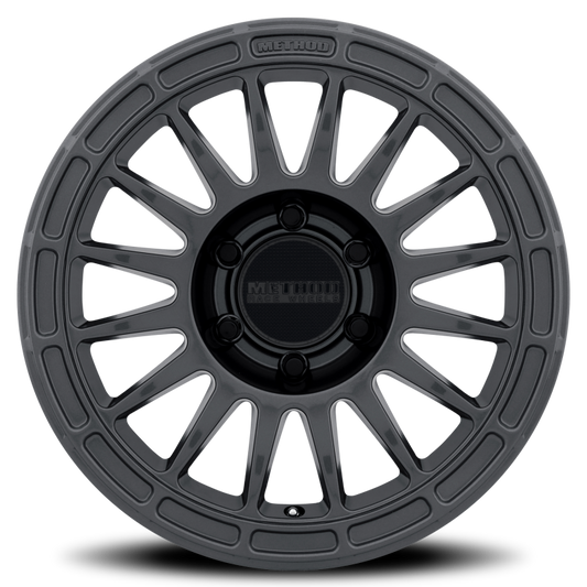 Method MR314 17x7.5 +30mm Offset 5x4.5 73mm CB Matte Black Wheel