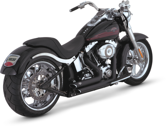 Vance & Hines 86-09 Harley-Davidson Softail Shortshots Staggered Exhaust