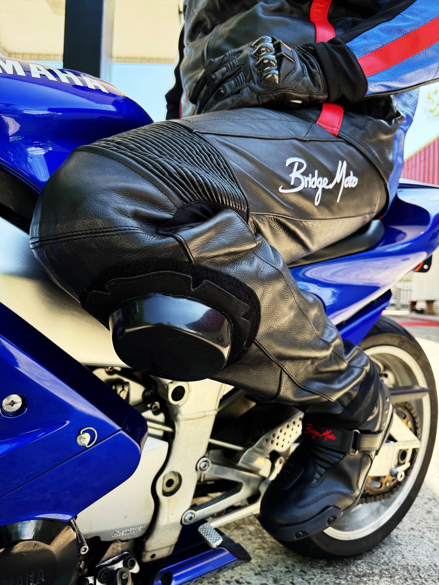 Black TT Leather Rider Pants!