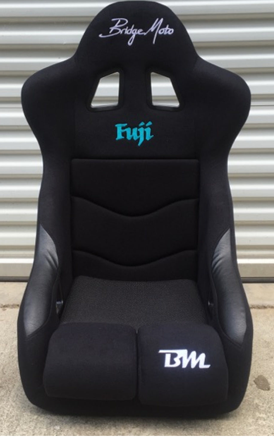 Replacement Seat Cover: Black Fuji FIA cover