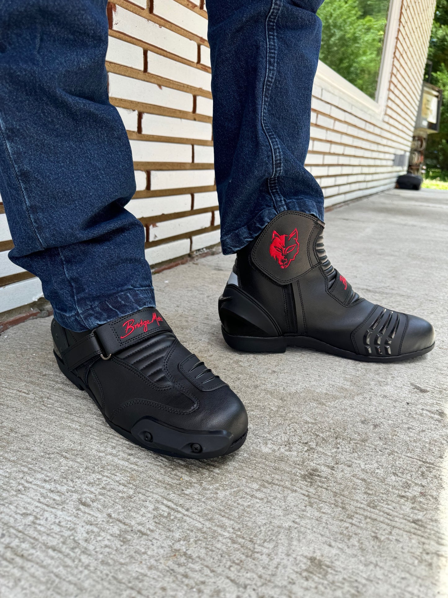 BridgeMoto NightShift Rider Boots