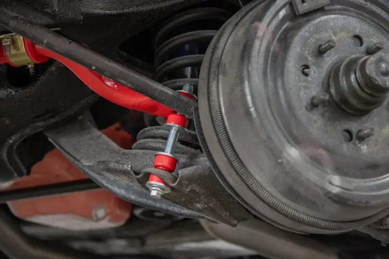 UMI Performance 65-70 Chevy B-Body Front Sway Bar Solid - 1-1/8 - Red