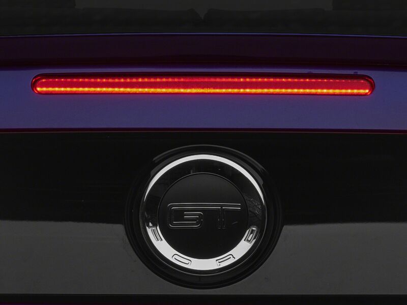 Raxiom 10-14 Ford Mustang Axial Series LED Third Brake Light- Smoked Lens