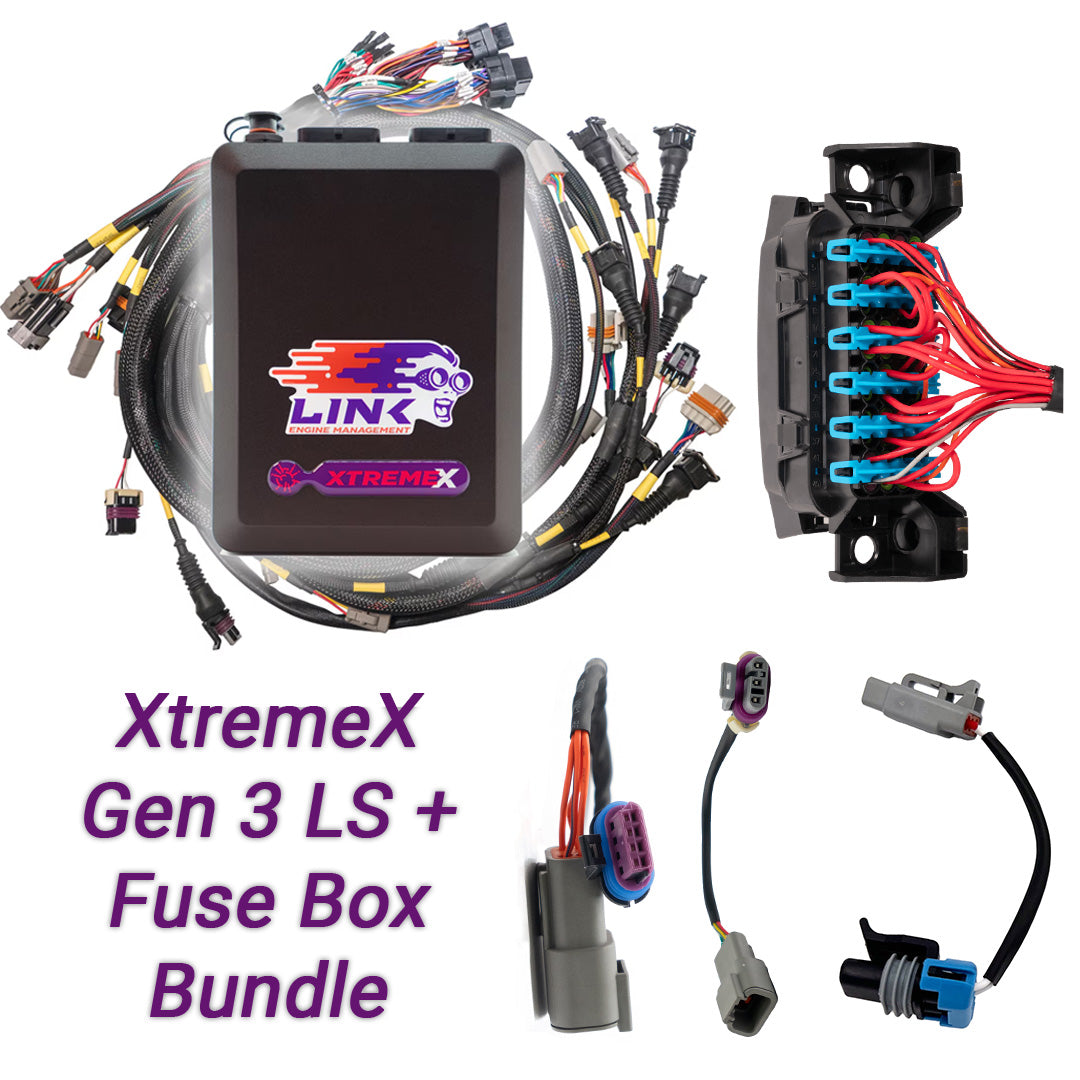 Gen3 LS Drive-By-Wire Bundle: G4X Xtreme + LS Engine Harness + Fuse Box bundle