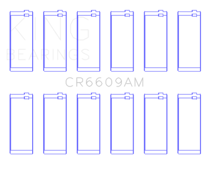 King Engine Bearings BMW M30/M32/B35 Performance Rod Bearing Set