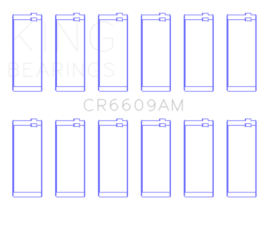 King Engine Bearings BMW M30/M32/B35 Performance Rod Bearing Set
