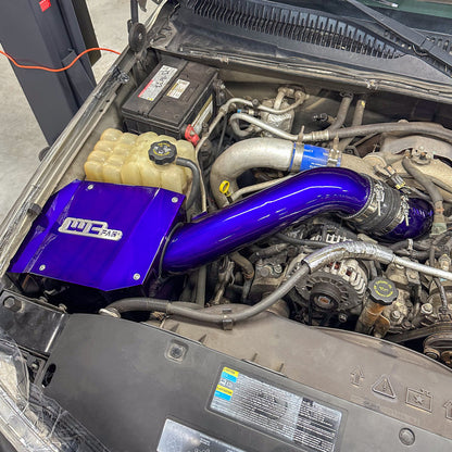 Wehrli 01-04 Duramax LB7 4in. Stage 2 Intake Kit - Bengal Silver