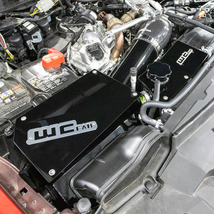Wehrli 20-24 Ford 6.7L Powerstroke 4in. Intake Kit - Bronze Chrome