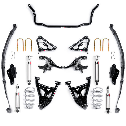 QA1 82-03 Chevy S10 2WD Handling Kit (2-4in/5in Drop) - Level 2