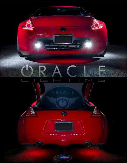 Oracle Nissan 370 Z 09-20 Dual Halo Kit - ColorSHIFT w/ Simple Controller