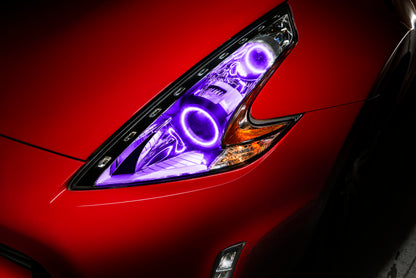 Oracle Nissan 370 Z 09-20 Dual Halo Kit - ColorSHIFT w/o Controller