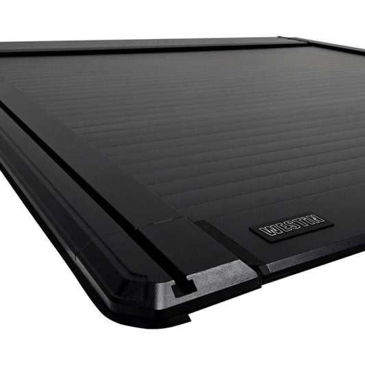 Westin 16-23 Toyota Tacoma 5ft 5in Bed Manual Retractable Tonneau Cover - Black