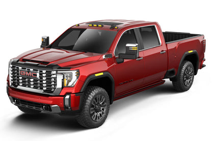 Husky Liners 2024 GMC Sierra 2500/3500HD Aeroskin Hood Protector - Smoke