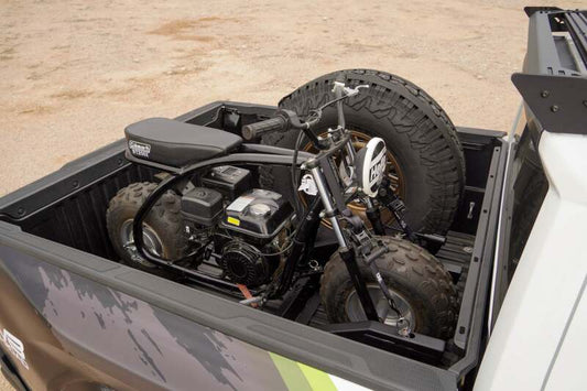 DV8 Offroad Truck Bed Universal Tire Carrier & Accessory Mount