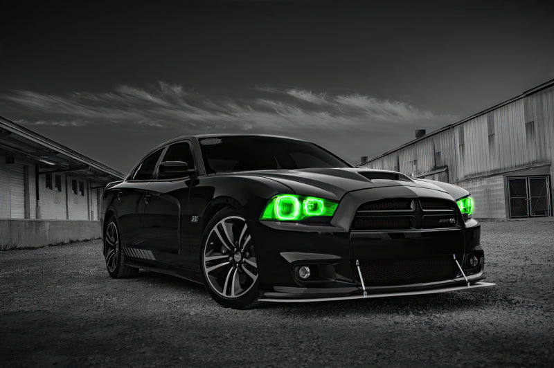 Oracle 11-14 Dodge Charger Dynamic Headlight Halo Kit - ColorSHIFT - Dynamic