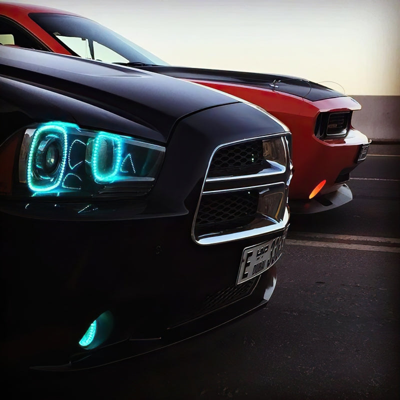 Oracle Dodge Charger 11-14 Halo Kit - ColorSHIFT w/ 2.0 Controller