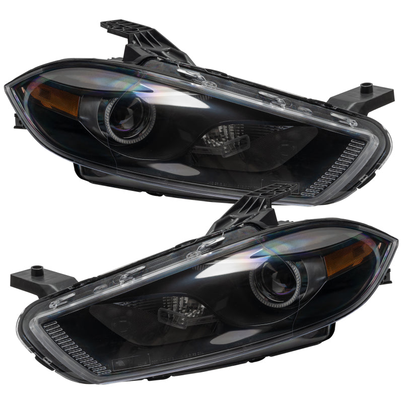 Oracle 13-16 Dodge Dart SMD HL - Black - Halogen - White