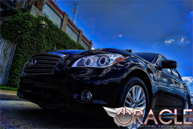 Oracle Infiniti M37 10-13 Halo Kit - ColorSHIFT w/ Simple Controller