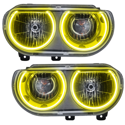 Oracle 08-14 Dodge Challenger SMD HL (Non-HID) - ColorSHIFT w/o Controller
