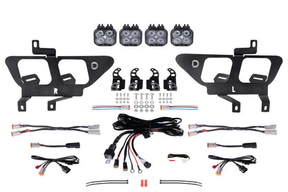 Diode Dynamics 21-23 Ford F-150 Stage Series Fog Pocket Kit