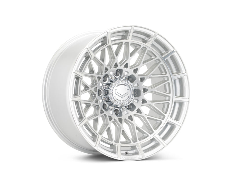 Vossen HFX-3 24x12 - 8x165.1 - ET44 - Ultra Deep Face - 125.1 - Silver Polished Wheel
