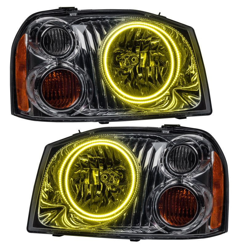 Oracle 01-04 Nissan Frontier SMD HL - Dual Halo - ColorSHIFT w/ 2.0 Controller