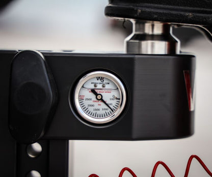 Weigh Safe 10in Drop Hitch w/Built-in Scale & 2in Shank (8K/12.5K GTWR) w/WS05 - Black Cerakote