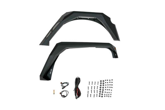 DV8 Offroad 07-18 Jeep Wrangler JK Armor Fender Flares