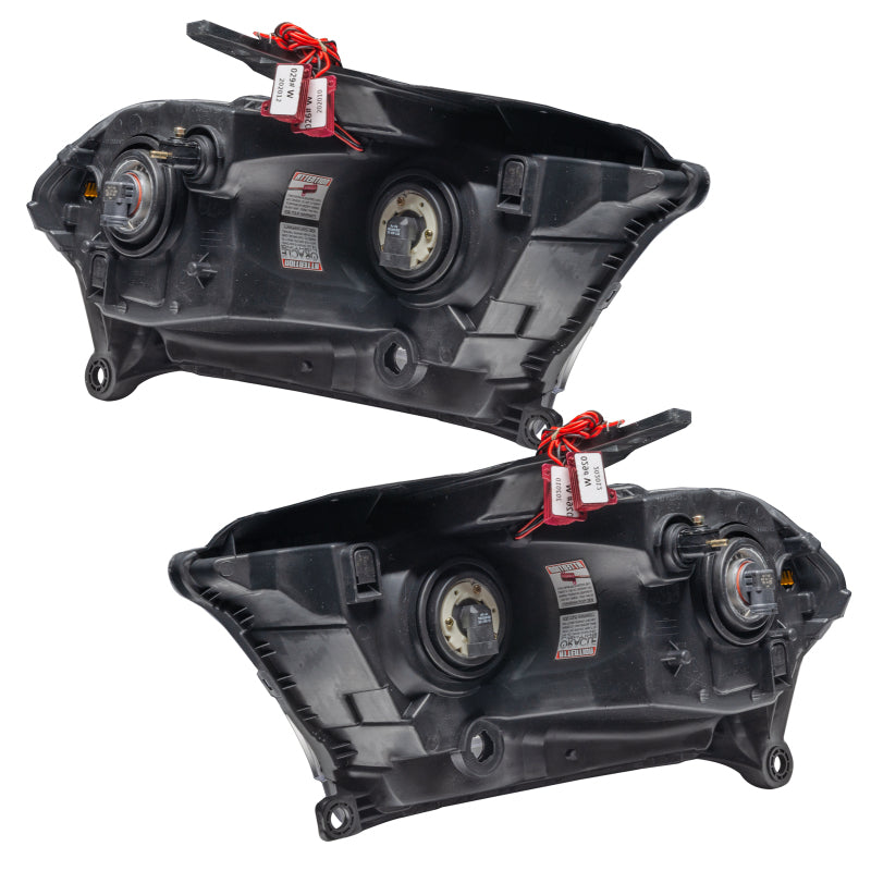 Oracle 11-13 Dodge Durango SMD HL Halogen - Black - ColorSHIFT w/ Simple Controller