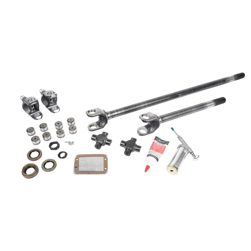USA Standard 4340CM Rplcmnt Axle Kit For TJ/XJ/YJ/WJ/Zj Front / Dana 30 / 27 Spline w/Super Joints