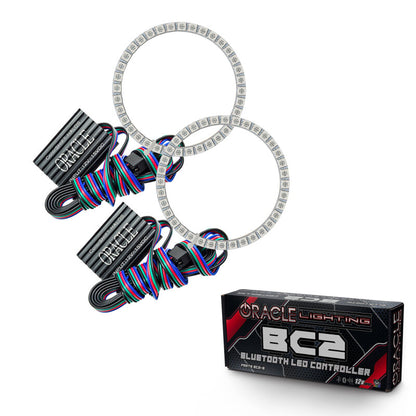 Oracle Fiat 500 12-17 Halo Kit - ColorSHIFT w/ BC1 Controller