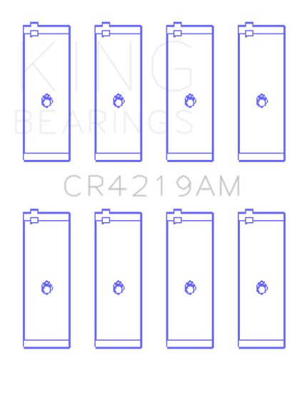 King Engine Bearings Toyota 1RZ Connecting Rod Bearing Set