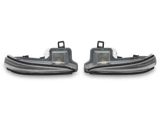 Raxiom 16-23 Toyota Tacoma Axial Series Amber LED Mirror Lights- Clear